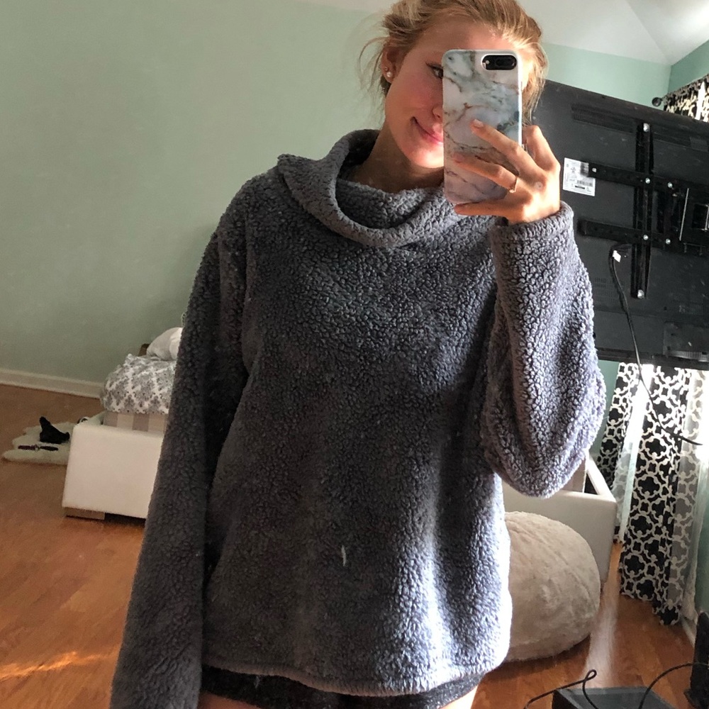 Fluffy Sherpa sweater